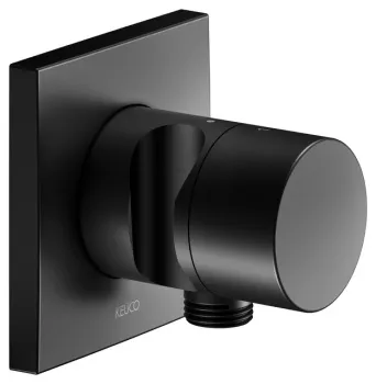 Шланговое подключение Keuco Ixmo 59556370202 на 2 потребителя с выводом для шланга и держателем