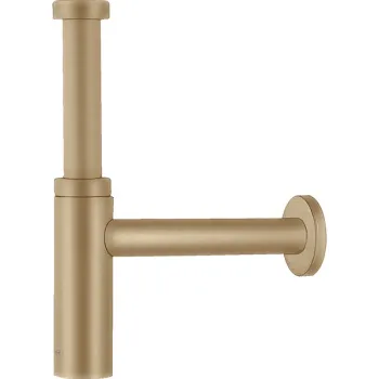 Сифон для раковины Hansgrohe Flowstar S 52105140, шлифованная бронза