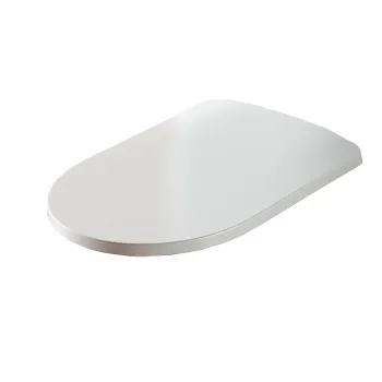 Сиденье для унитаза Artceram Monet Slim, механизм soft-close, белый матовый/хром MNA001 05 71