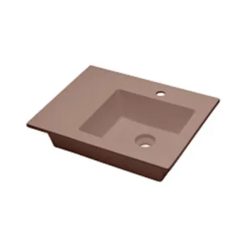 Раковина подвесная Cielo Era ERLA60DX CP 60 см правая розовый