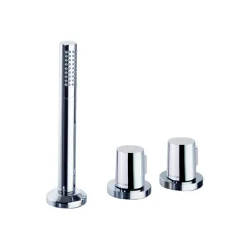 Смеситель на борт ванны Ramonsoler Tzar термостатический с ручным душем 343303TSCAM