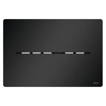 TECEsolid. Панель смыва бесконтактная, 12 В, черная матовая