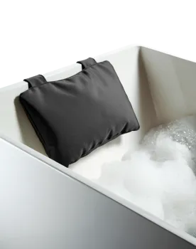 Подушка для ванной Decor Walther Loft NK 32x21 на двух присосках, нейлон, черный 952060