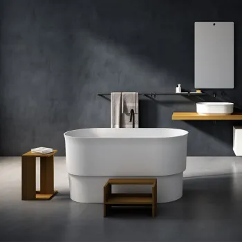 Ванна из искусственного камня Agape Immersion 142.7x70.7 AVAS1981ZZ