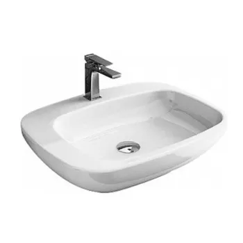 Раковина накладная Artceram Dial 60x47, 1 отв., белый DAL001 01 00