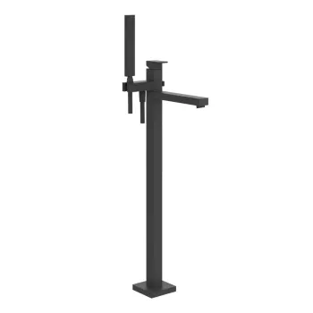 Смеситель для ванны Gessi Rettangolo 24961.299 Matte Black