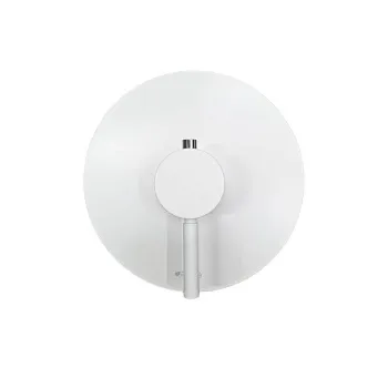 Смеситель встраиваемый Agape FEZ 2, термостатический, в комплекте со встроенной частью, белый AFEZ024SP