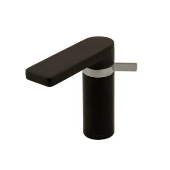 Смеситель для раковины Ramonsoler Arola с каскадным изливом чёрный 2601NM