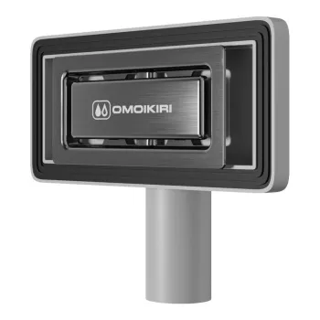 Перелив Omoikiri OV-02-GM вороненая сталь 4956722