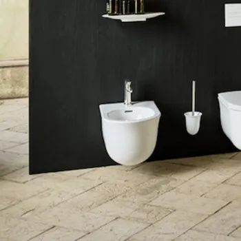 Laufen New Classic Биде подвесное 530х370х430 мм, с 1 отв под смеситель, цвет белый LCC, с покрытием  LAUFEN Clean Coat