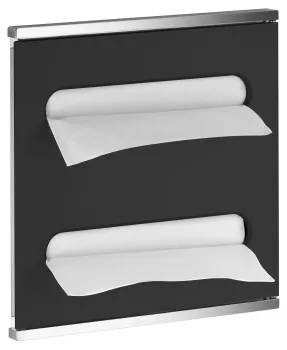 Диспенсер для бумажных полтенец Keuco Plan Integral 44985013702 хром\черный