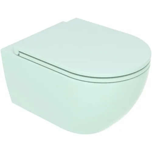 Унитаз подвесной GSG Ceramic Design Like LKWCSO025 бирюзовый матовый