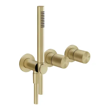 Смеситель для душа Gessi 70638.727 Brass Brushed PVD