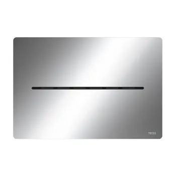 TECEsolid. Металическая панель смыва для унитаза TECEsolid с бесконтактной активацией, батарея 6 В, хром глянцевый