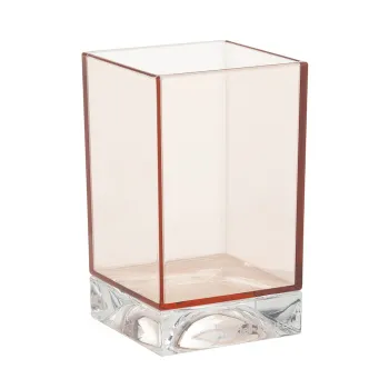 Kartell by laufen стакан 70x70x120 мм, пластик, пудровый розовый