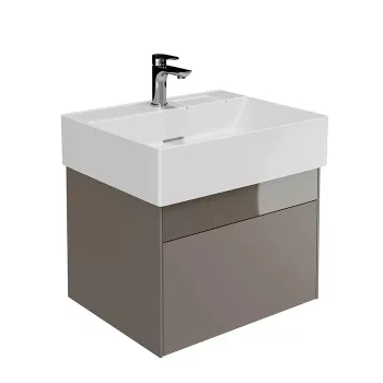 Тумба LOGICA подвесная Kerama Marazzi 2 ящика 60 см песчаный LOG.60.2\SAN