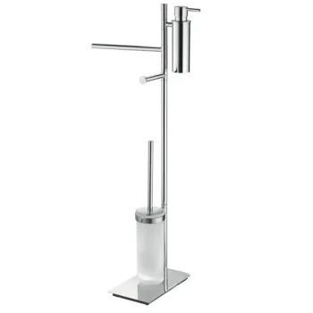 Стойка с аксессуарами Colombo Square h81 хром B9918.CR