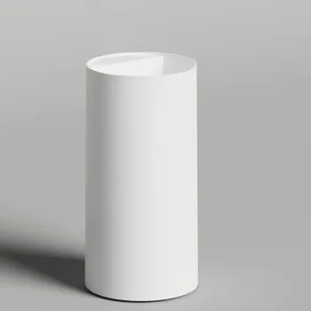 Раковина напольная  Salini Armonia 130411TG слив в стену белый.