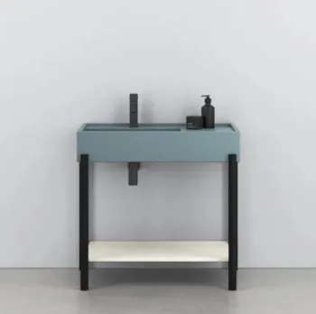 Раковина накладная Cielo Plinio PNLASF PL 140 см голубой