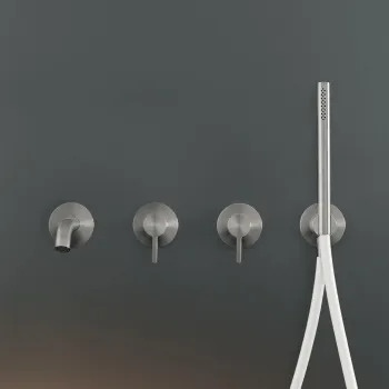 Cмеситель для ванны CEA Design Innovo INV 58 W L сталь