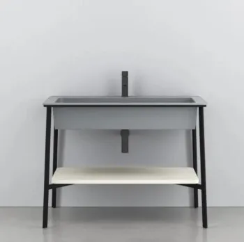 Раковина встраиваемая Cielo I Catini Catino CALARSF BR 110 см серый