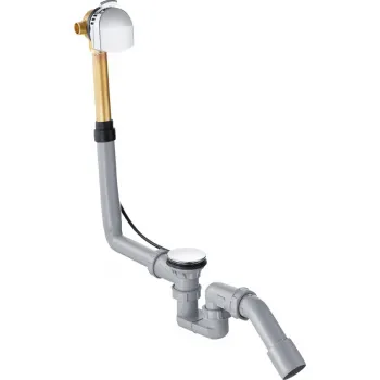 Слив-перелив, Hansgrohe, Exafill, вид-для ванны, цвет-хром