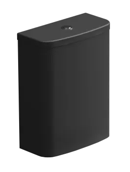 бачок для напольного унитаза с механизмом смыва GSG Ceramic Design Like LKCIMBL003 + ACS82 черный матовый