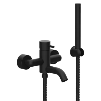 Смеситель для ванны Daniel Tokyo TK61015 чёрный матовый