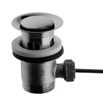 Донный клапан Fima Carlo Frattini Complementi Bagno 1/4 NF, с пробкой из латуни, хром F2000CR