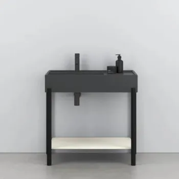 Раковина накладная Cielo Plinio PNLA BA 140 см черный