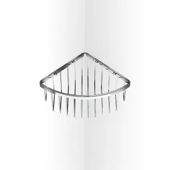 Полочка для душа Decor Walther DW 229 угловая, подвесная, хром 705200