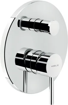 Смеситель для ванны Nobili Live LV00100/ECR хром