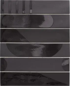 Керамогранит EQUIPE Wadi Decor Noir 6x30 30174