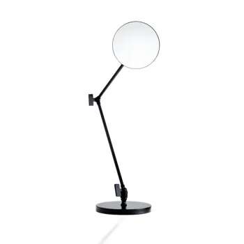 Косметическое зеркало Decor Walther Round SPT 70 13.5xh80.5, настольное, увел. 5x, черный матовый 102860