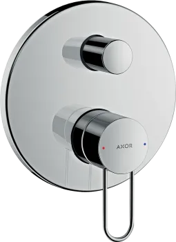 Axor Uno Встраиваемый смеситель для ванны однорычажный, внешняя часть, цвет: хром 38426000