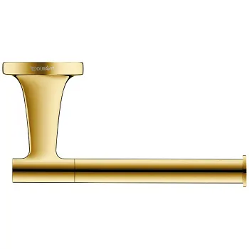 Duravit Starck T Держатель туалетной бумаги настенный, цвет: Gold Polished
