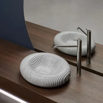 Раковина Antonio Lupi Gessati 45, без отв., Marmo Carrara А0002423669