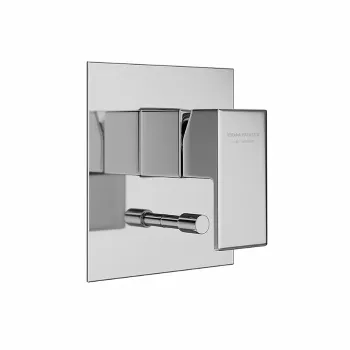 Встроенный однорычажный смеситель FUTURA для душа с переключателем Kerama Marazzi на 2 источника хром 66470EKM.21.018