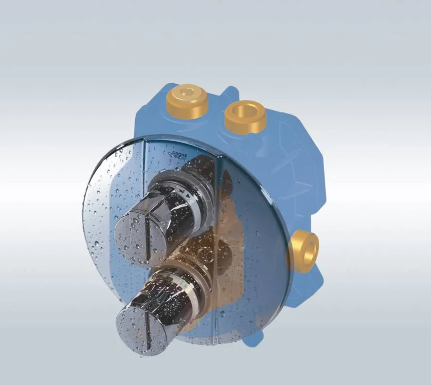 Встроенный термостат, GROHE Rapido T, 35500000