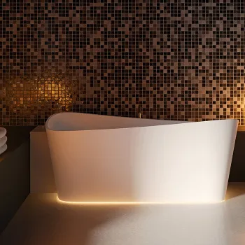 Ванна из искусственного камня Novellini Infinitive 170x94 INF1170752AS-UU