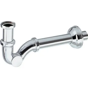 Сифон Cisal 1 1/4 S-образный, хром ZA00411021