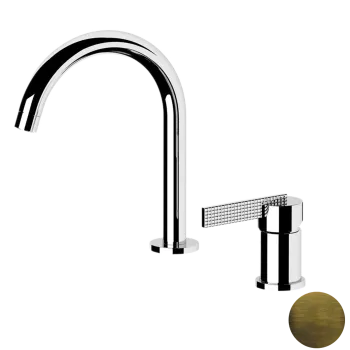 Смеситель для раковины Daniel Club ANC655OM латунь матовая состаренная