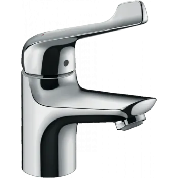 Смеситель для раковины Hansgrohe Novus 70 71920000 с длинной рукояткой, со сливным гарнитуром, хром