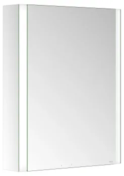 Зеркальный шкаф Keuco Somaris 60 14501001101 с подсветкой, алюминий\зеркало