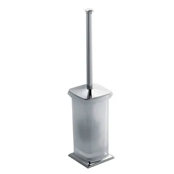 Туалетный ерш Colombo Portofino напольный, хром/матовое стекло B3206.CR-VAN