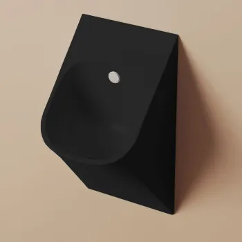 Писсуар подвесной Artceram LA FONTANA 2.0 33х31хh62, с сифоном и крепл., saniglaze, черный матовый LFO002 17 34