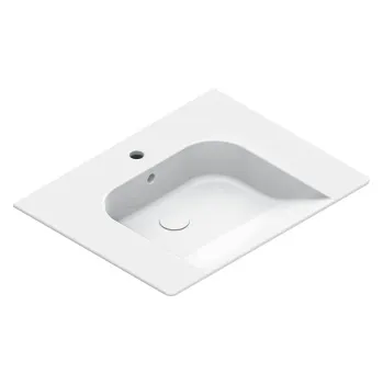 Раковина Catalano Comfort 70x55, с 1 отв, белый глянцевый 920701001