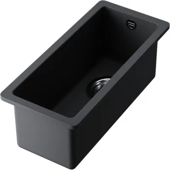 Дополнительная мойка Omoikiri Bosen 20-U-BL черная 4993153