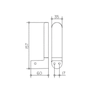 Держатель запасного рулона Keuco Elegance 11663010000 хром