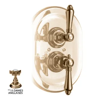 Смеситель для душа Nicolazzi Dames Anglaises Внешняя часть термостата на 3/4 4909BZ18